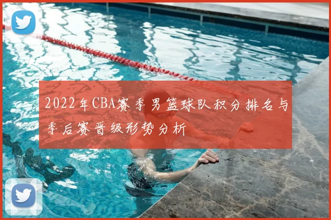 2022年CBA赛季男篮球队积分排名与季后赛晋级形势分析