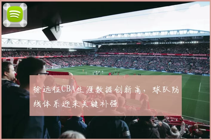 徐远征CBA生涯数据创新高,球队防线体系迎来关键补强